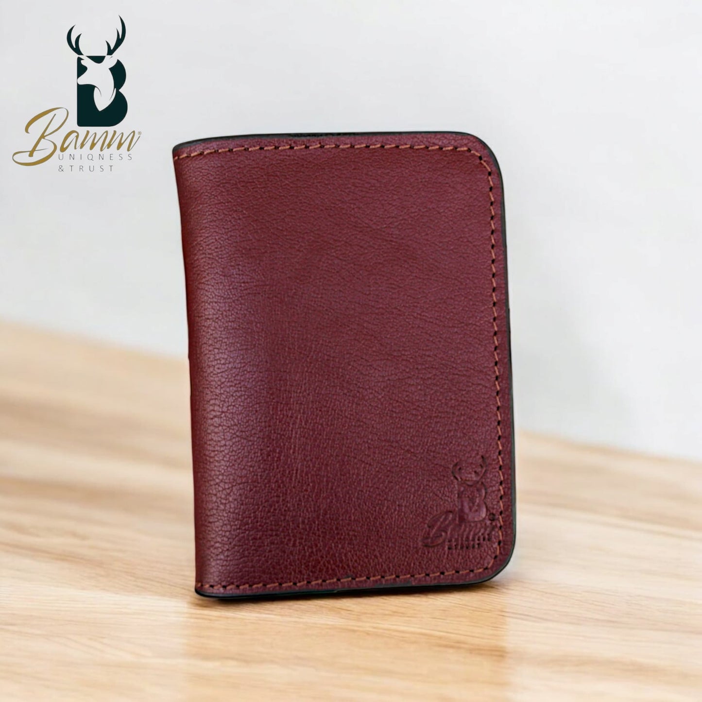 Handmade Genuine Leather Passport Holder-2313-