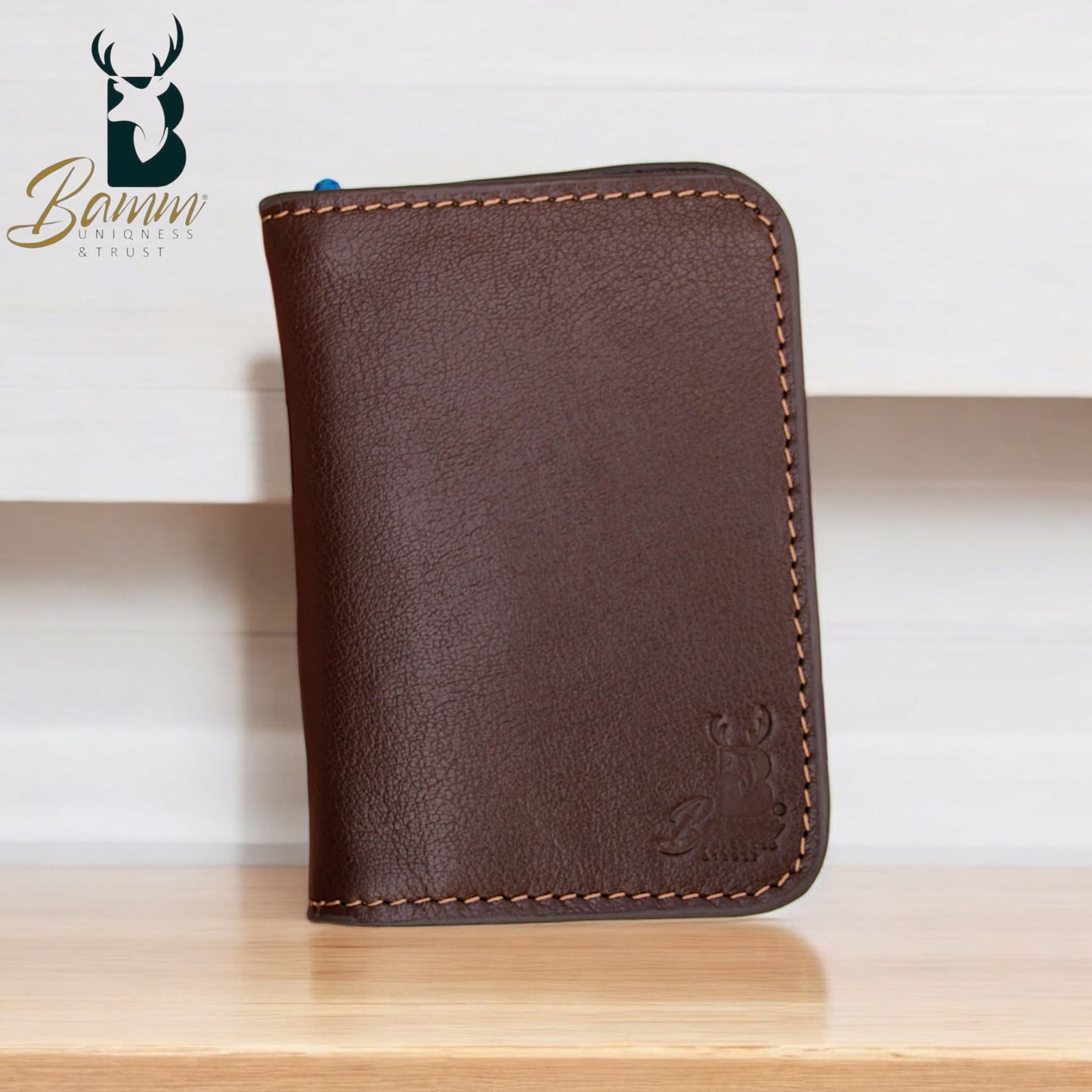 Handmade Genuine Leather Passport Holder-2313-