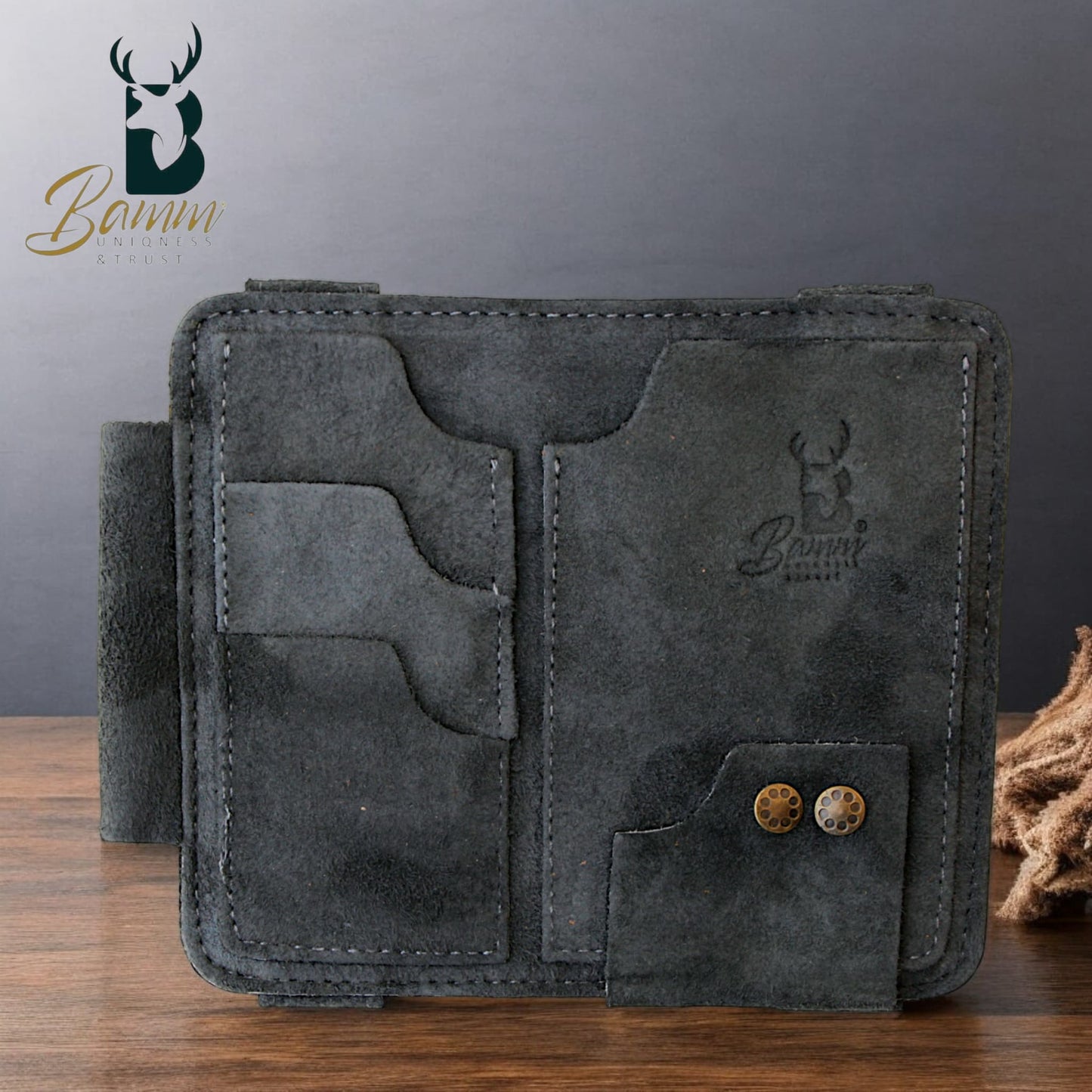 Leather Car Sun Visor Organizer – Keep Your Essentials Neat & Accessible!