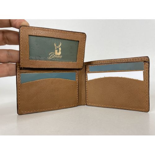 Natural Leather Wallet For Men From Bamm -2304