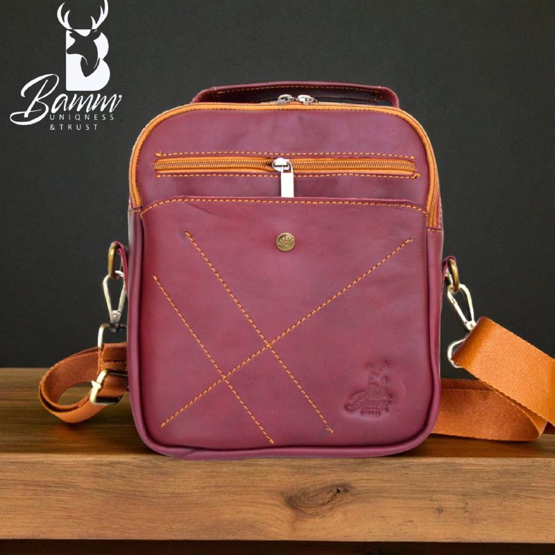 Stylish Leather Men's Crossbody Bag For Men -High-quality Leather Men's Crossbody Bag