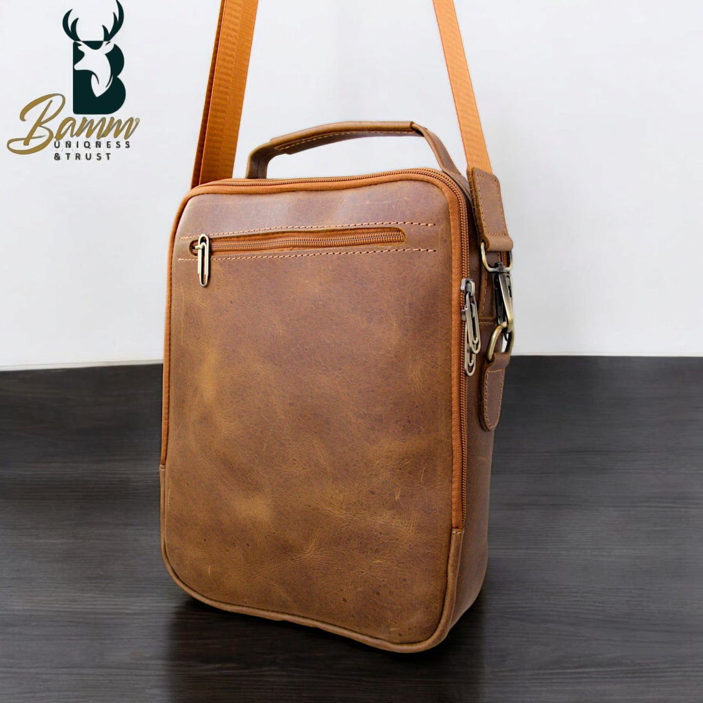 Bamm Leather Crossbody Bag 2805 arizona