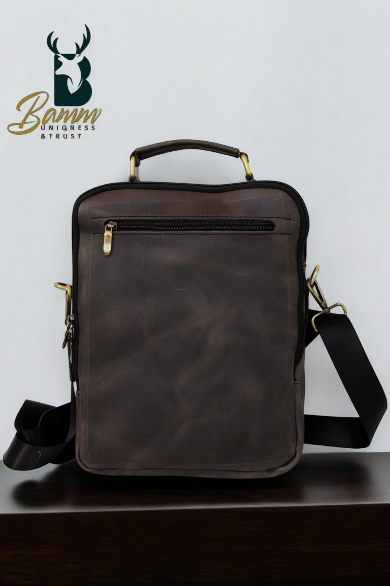 Bamm Leather Crossbody Bag 2805 arizona