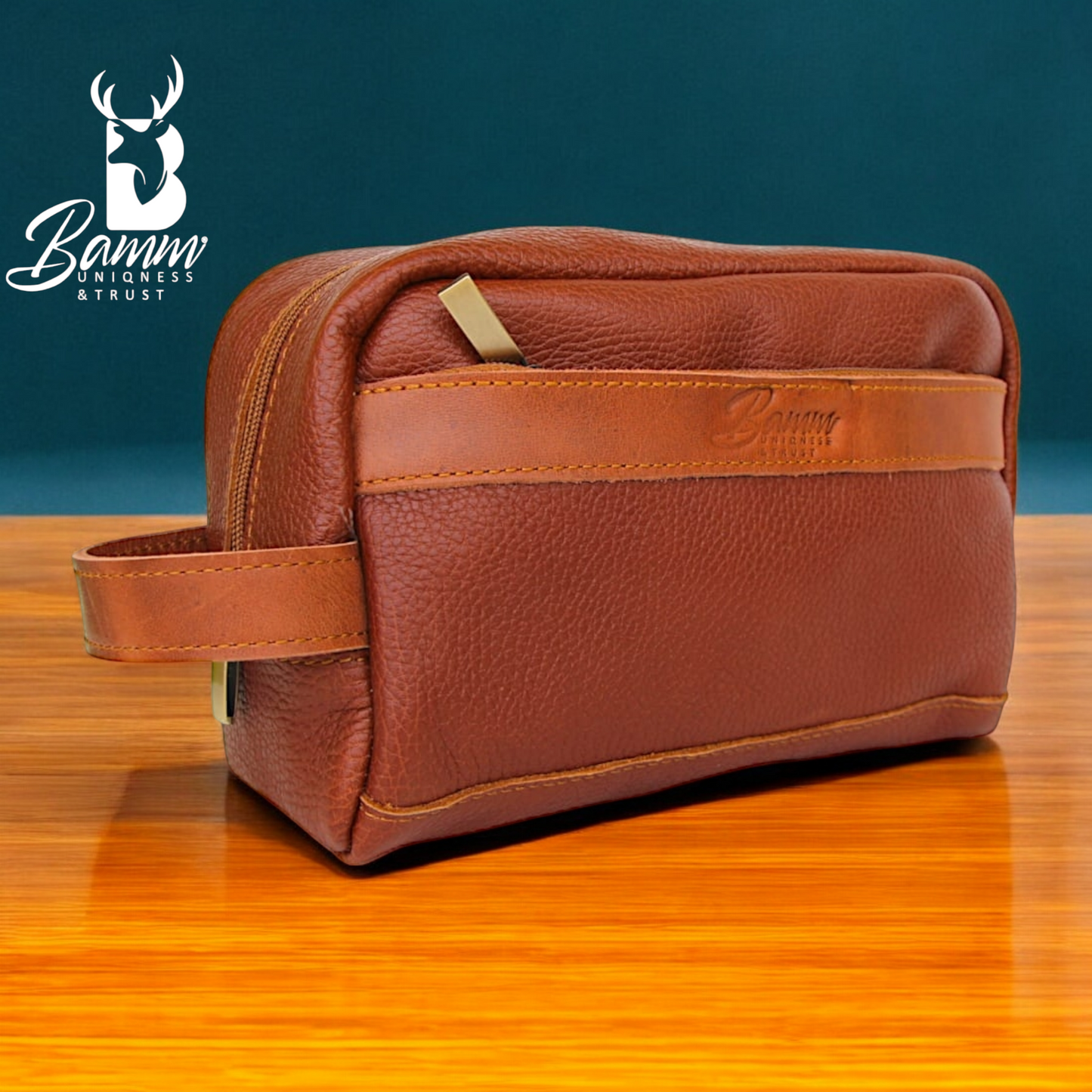 Natural Leather Hand Bag
