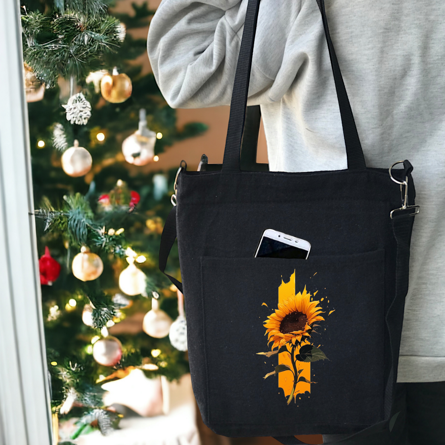 BAMM Tote Bag With Two Adjustable Shoulder Straps