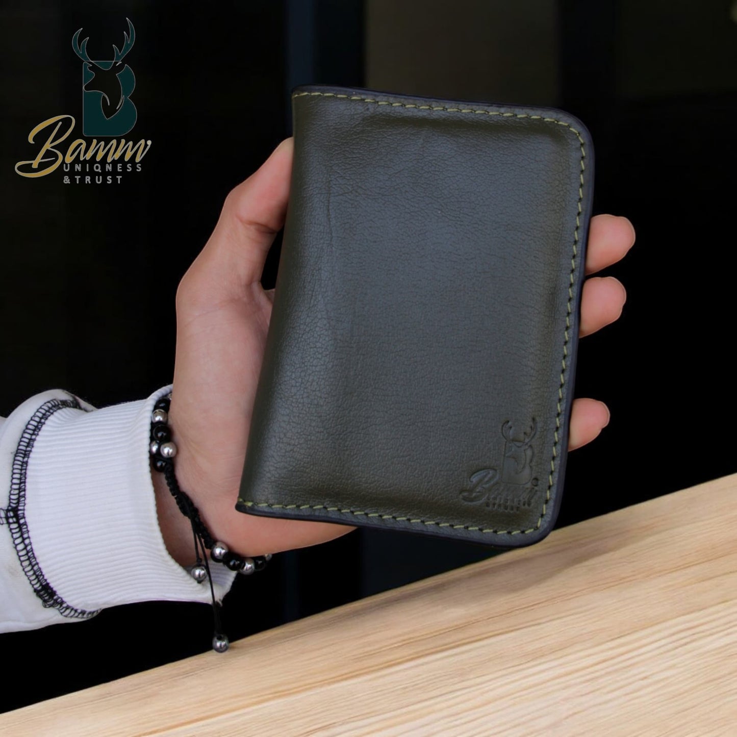 Handmade Genuine Leather Passport Holder-2313-
