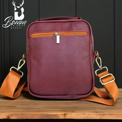 Stylish Leather Men's Crossbody Bag For Men -High-quality Leather Men's Crossbody Bag