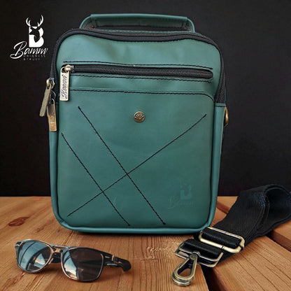 Stylish Leather Men's Crossbody Bag For Men -High-quality Leather Men's Crossbody Bag