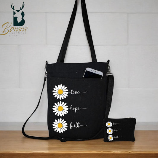 BAMM  Tote Bag With Two Adjustable Shoulder Straps