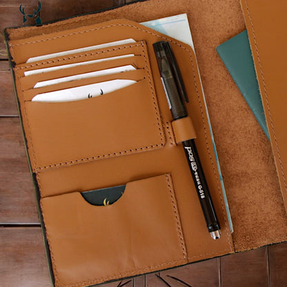 Natural Leather Document Wallet 2320