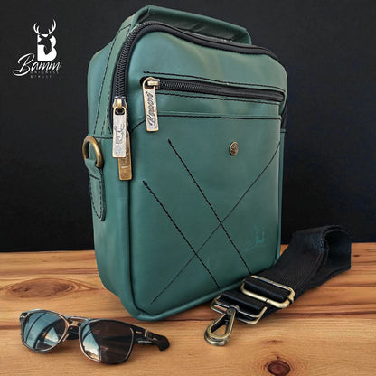 Stylish Leather Men's Crossbody Bag For Men -High-quality Leather Men's Crossbody Bag