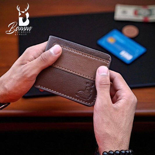 Luxury leather men's wallet-2211