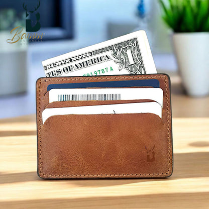 From Bamm Natural Leather Card Holder-2252