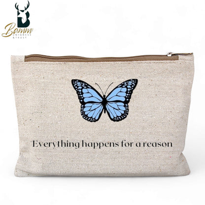 Multi-Use Makeup Organizer Bag – Heavy Duty Duck Cotton, Washable with Digital Print