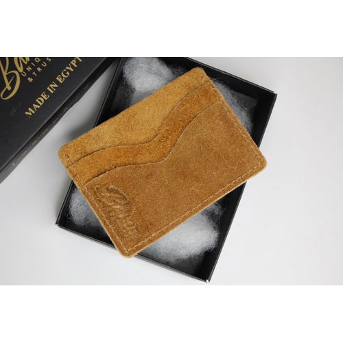 Card Wallet Natural Leather