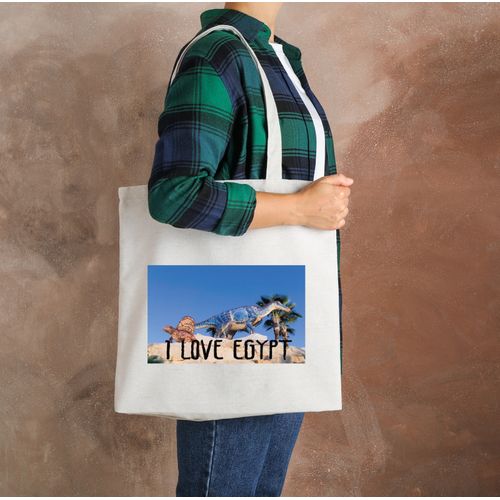 Tote Bag With Pocket And Handle