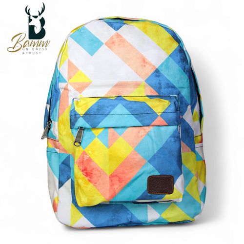 15.6-inch Bag For School And Laptop Backpack - Mix Colour