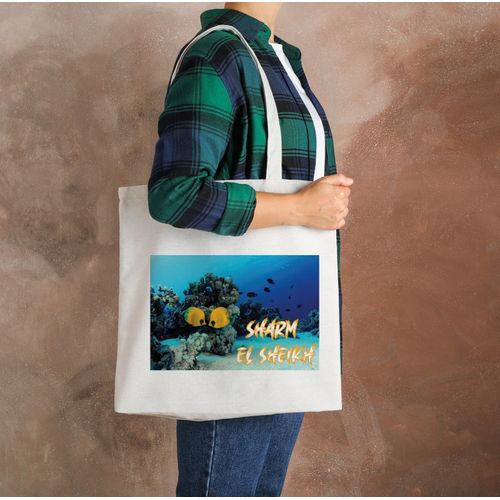 Tote Bag With Pocket And Handle