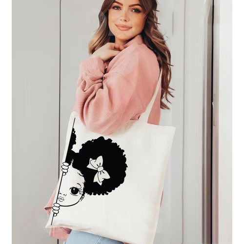 Tote Bag With Pocket And Handle