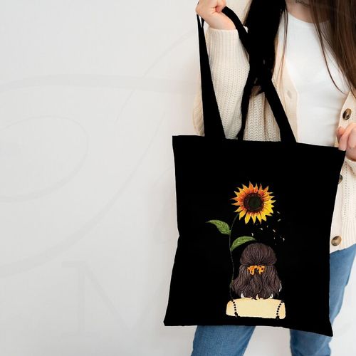 Tote Bag With Pocket And Handle