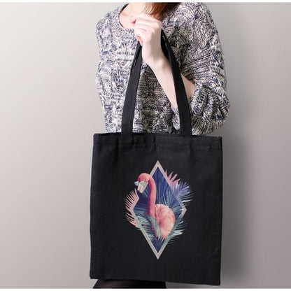 Tote Bag With Pocket And Handle