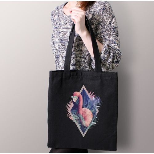 Tote Bag With Pocket And Handle