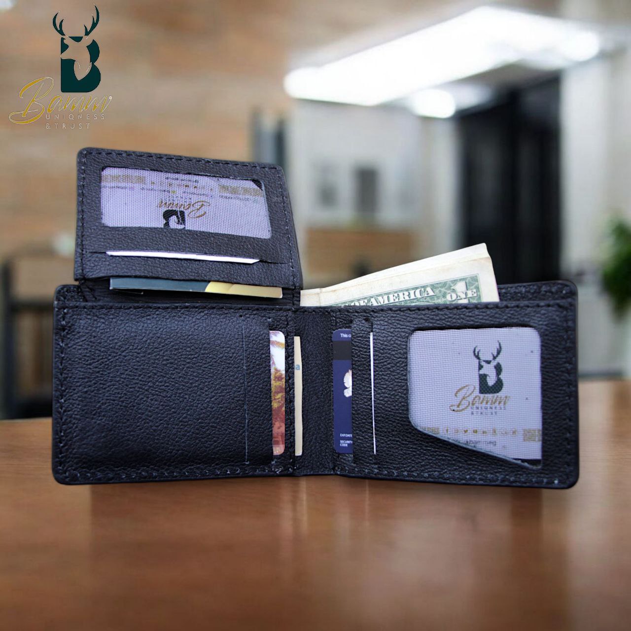 Natural Leather Wallet For Men From Bamm 2303