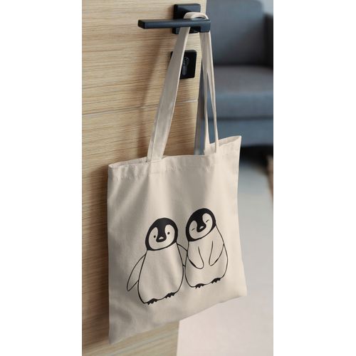 Tote Bag With Pocket And Handle