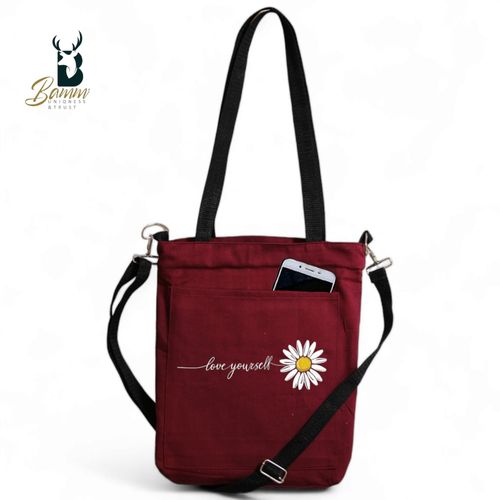 BAMM  Tote Bag With Two Adjustable Shoulder Straps