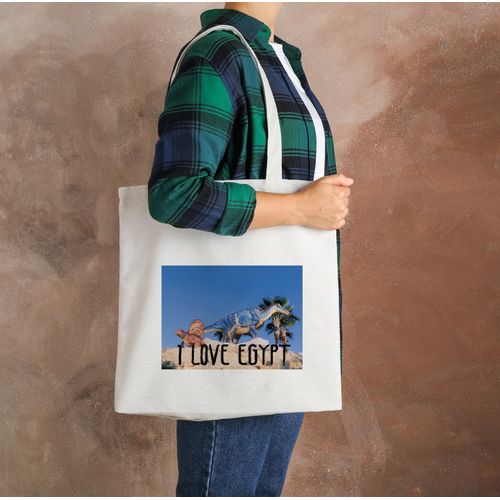 Tote Bag With Pocket And Handle
