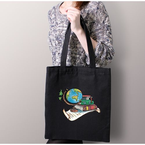 Tote Bag With Pocket And Handle