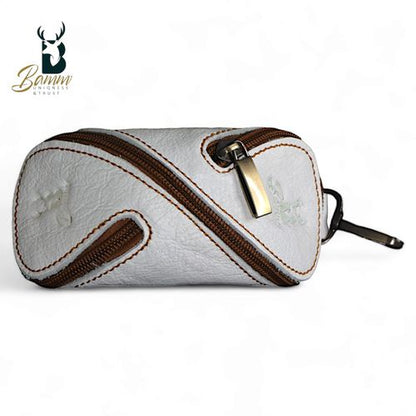 Genuine Leather Keychain With Special Offer "Buy One Get One Free"