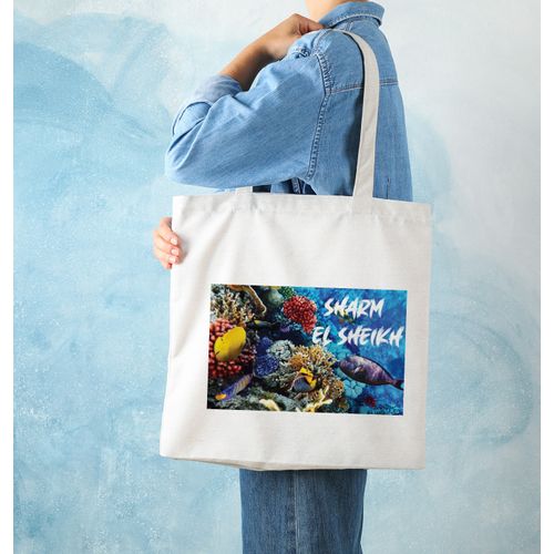 Tote Bag With Pocket And Handle