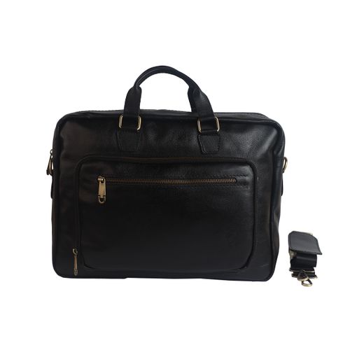 Leather Fashion Business Shoulder Messenger Crossbody Bag From Bamm