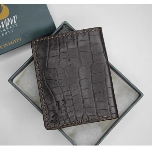 Natural Leather Wallet  Brown