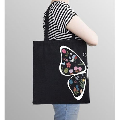 Tote Bag With Pocket And Handle