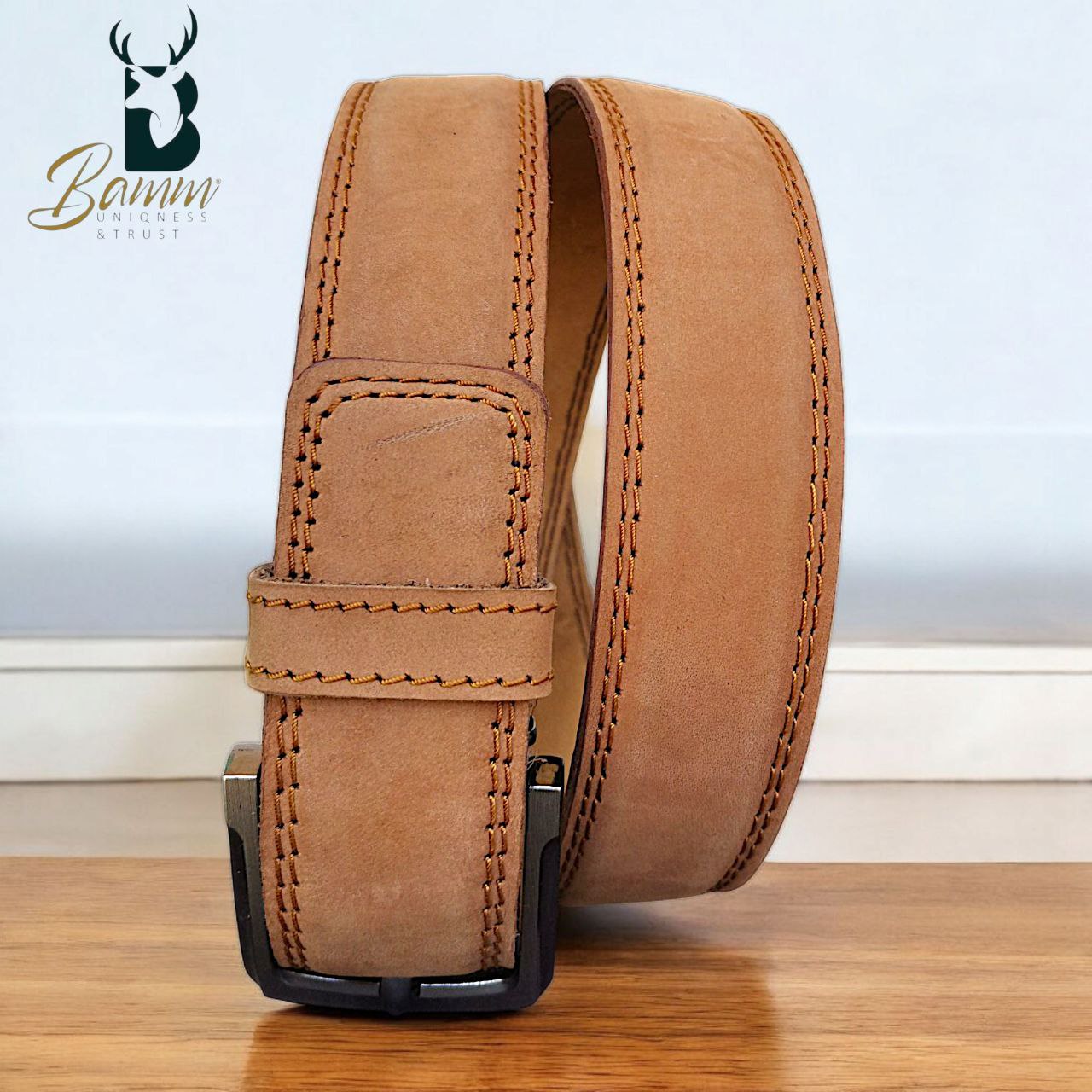 Genuine Leather Men's Belt-5152-