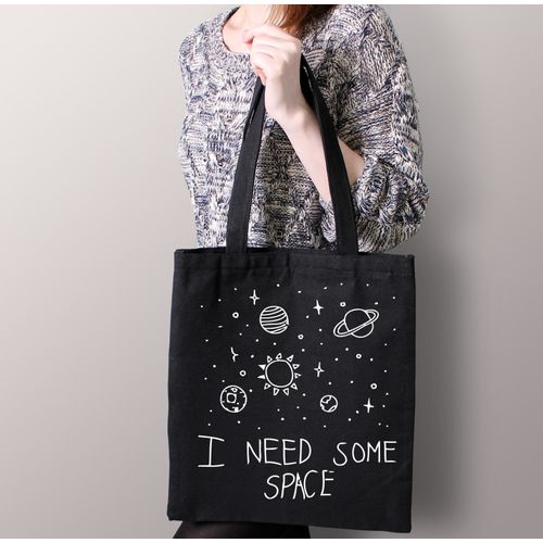 Tote Bag With Pocket And Handle