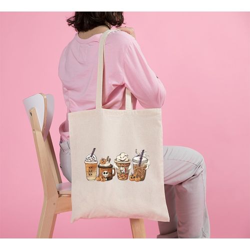 Tote Bag With Pocket And Handle