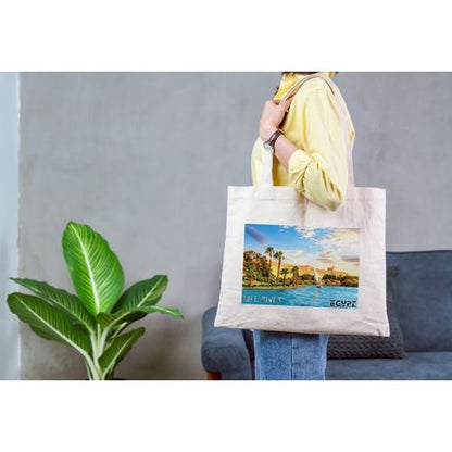 Tote Bag With Pocket And Handle