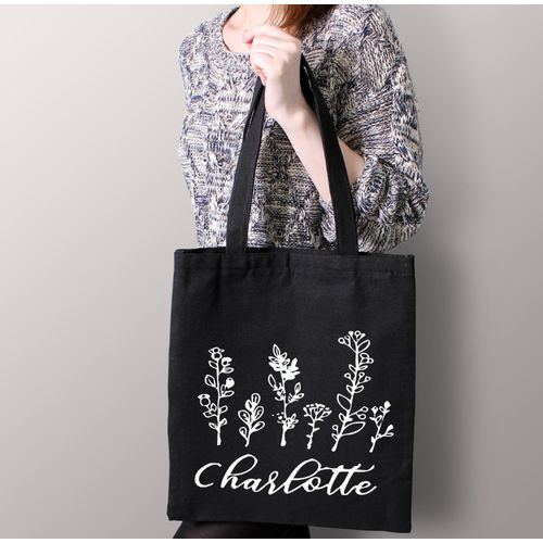 Tote Bag With Pocket And Handle