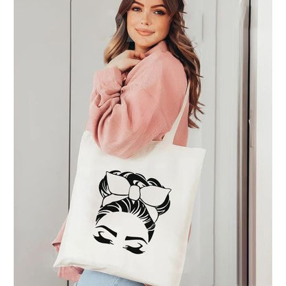 Tote Bag With Pocket And Handle