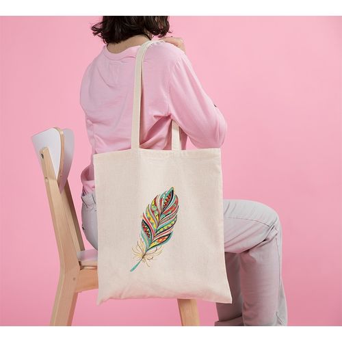Tote Bag With Pocket And Handle