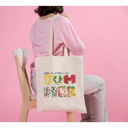 Tote Bag With Pocket And Handle