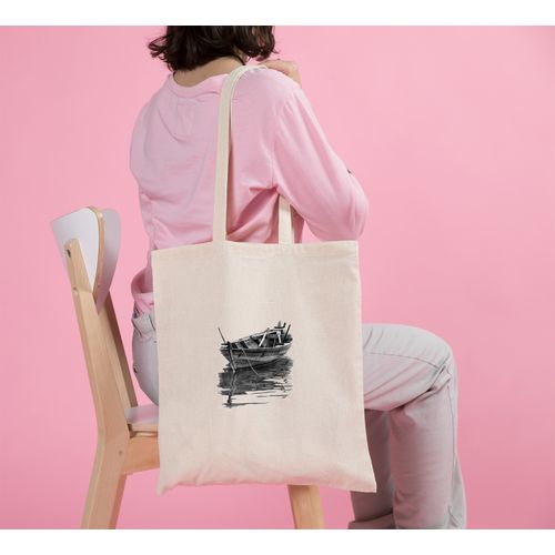 Tote Bag With Pocket And Handle
