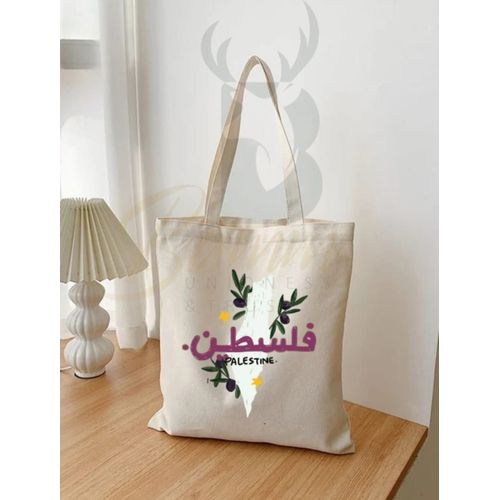 Tote Bag With Pocket And Handle