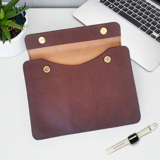 Genuine leather laptop cover-5002-