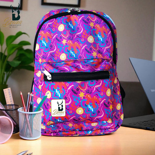 15.6-inch Bag For School And Laptop Backpack - Mix Colour