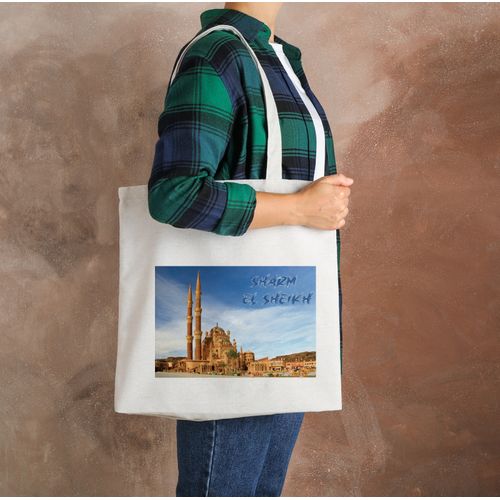 Tote Bag With Pocket And Handle