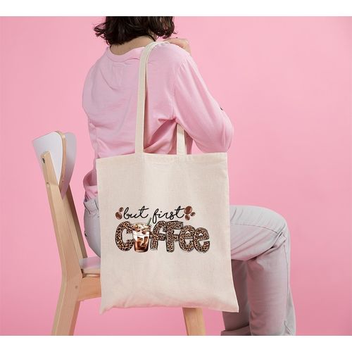 Tote Bag With Pocket And Handle